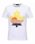 acheter t shirt manches courtes dsquared2 maple leaf white,t shirt store franchise